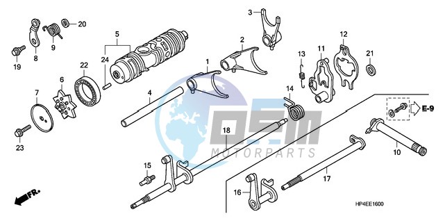 GEARSHIFT FORK