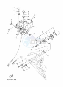 YZF320-A YZF-R3 (B7P1) drawing TAILLIGHT