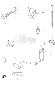 DF 25A drawing Sensor/Switch Remote Control