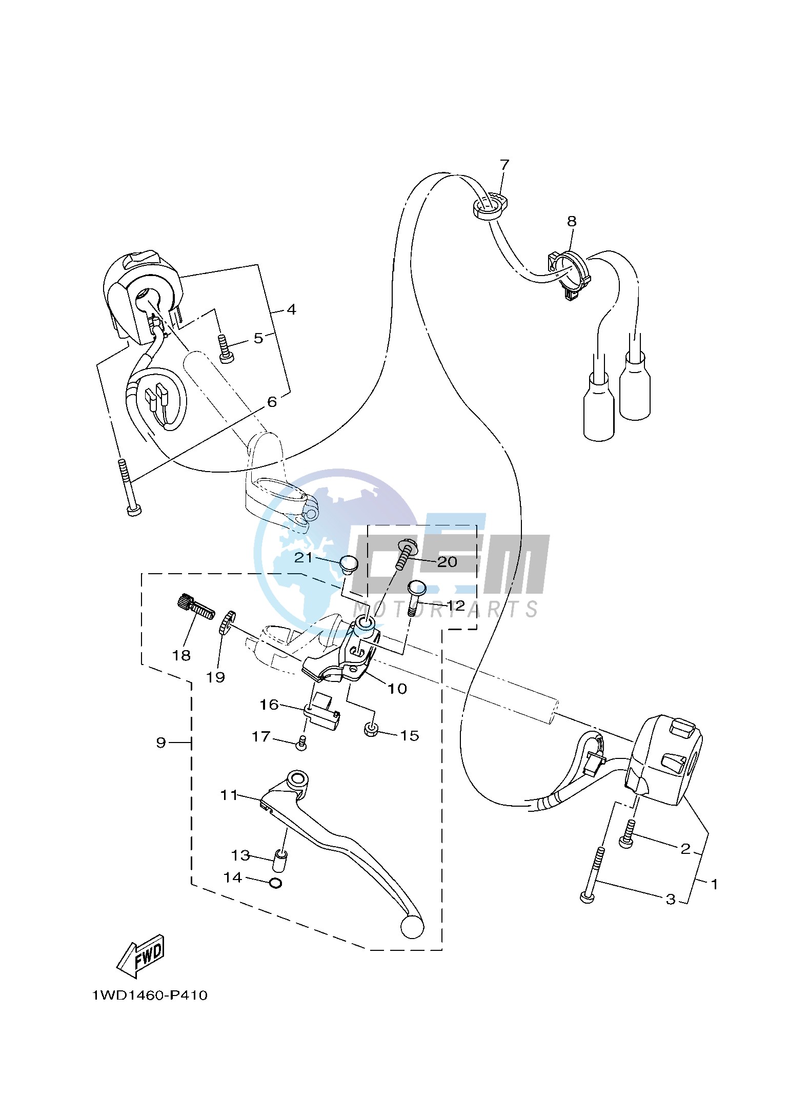 HANDLE SWITCH & LEVER