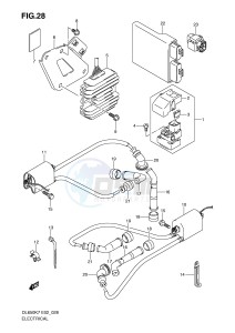 DL650 (E2) V-Strom drawing ELECTRICAL (MODEL K7)