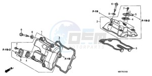 XL1000V9 Ireland - (EK) drawing CYLINDER HEAD COVER