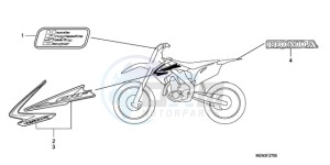 CRF450RA Australia - (U) drawing MARK