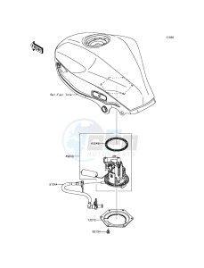 Z250SL_ABS BR250FFF XX (EU ME A(FRICA) drawing Fuel Pump