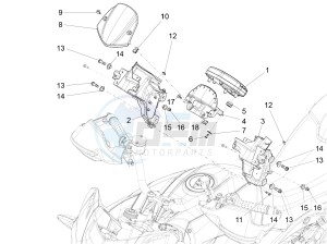 CAPONORD 1200 RALLY E3 ABS (NAFTA) drawing Instruments