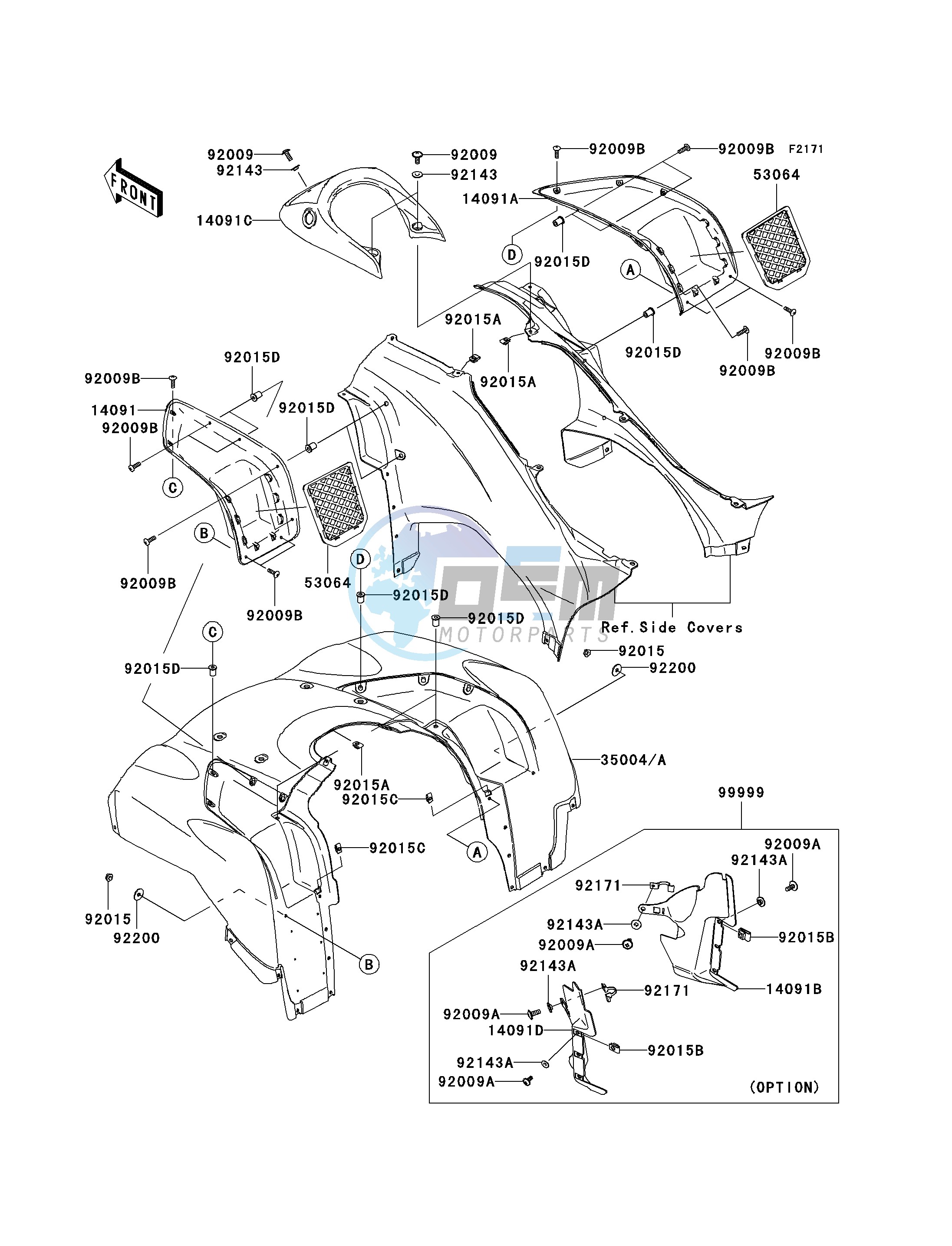 FRONT FENDER-- S- -