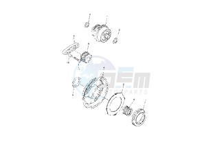 WR F 250 drawing STARTING CLUTCH