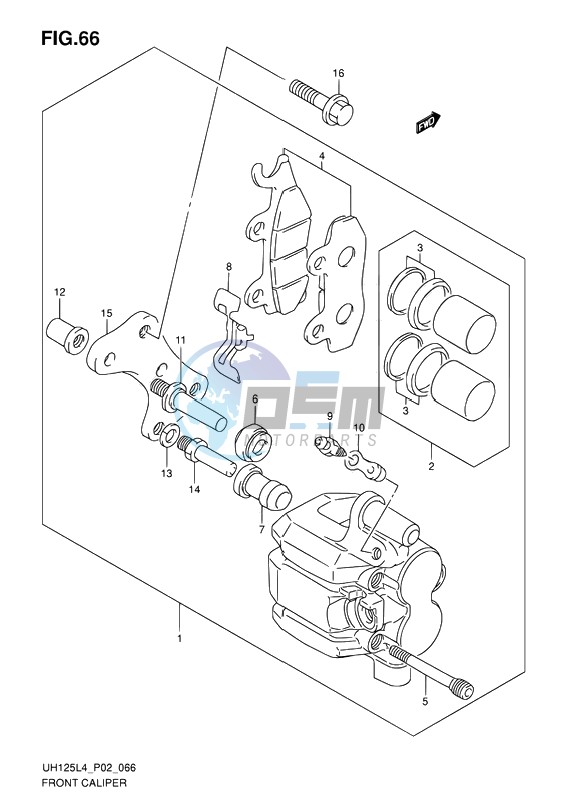 FRONT CALIPER