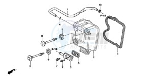 SH125S drawing CYLINDER HEAD COVER