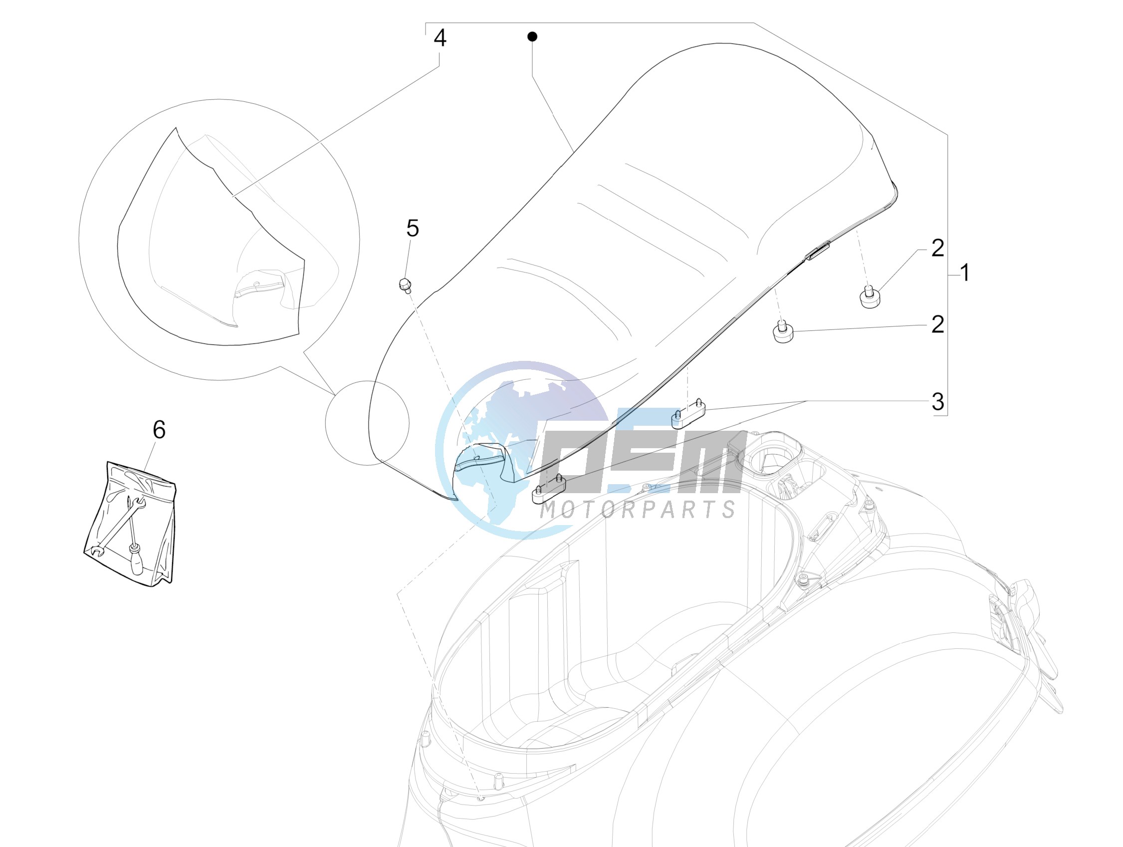 Saddle/seats