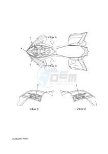 YFM700R YFM70RSBJ RAPTOR 700 (2LSE) drawing GRAPHICS