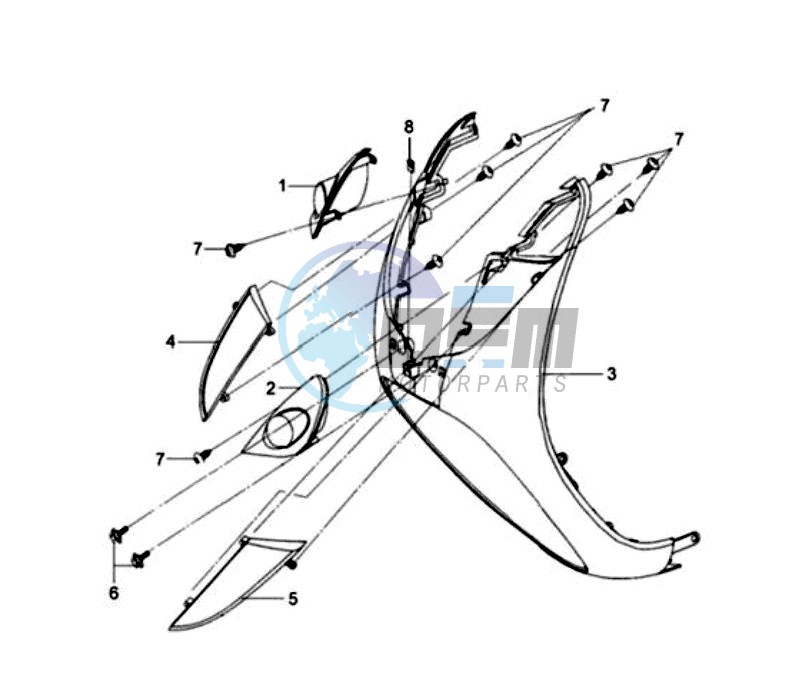 FR PLATE / INDICATORS