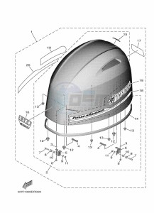 F100FETL drawing FAIRING-UPPER