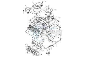 FZS 1000 drawing INTAKE