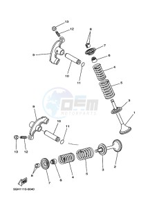 YFM450FWBD KODIAK 450 EPS (BHT5) drawing VALVE