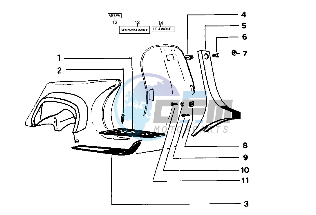 Steering column cover