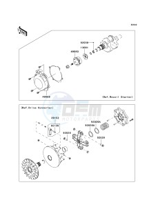 KVF 750 F [BRUTE FORCE 750 4X4I] (F8F) F8F drawing OPTIONAL PARTS