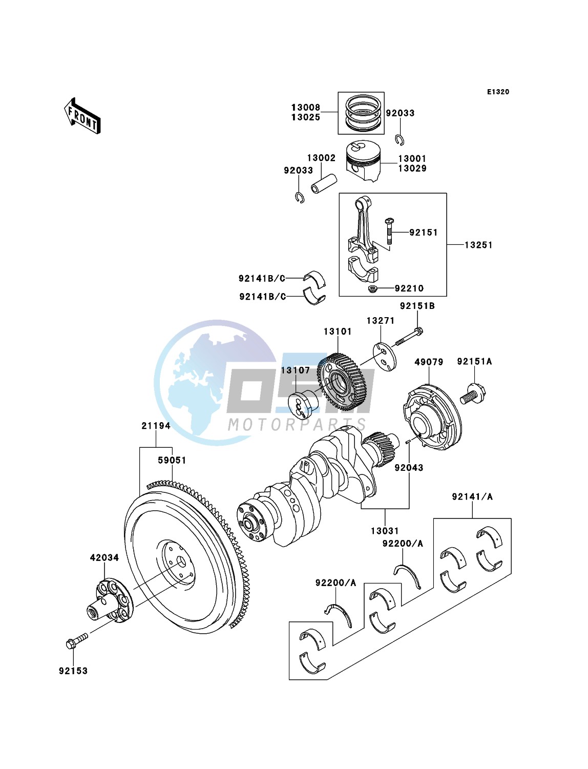 Crankshaft/Piston(s)