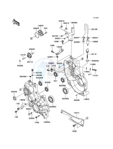 MULE 3000 KAF620G6F EU drawing Gear Box