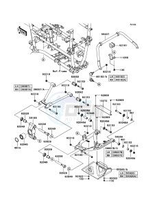 KVF750_4X4_EPS KVF750HDF EU drawing Rear Suspension