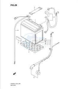 DL650 drawing BATTERY (DL650L1 E19)