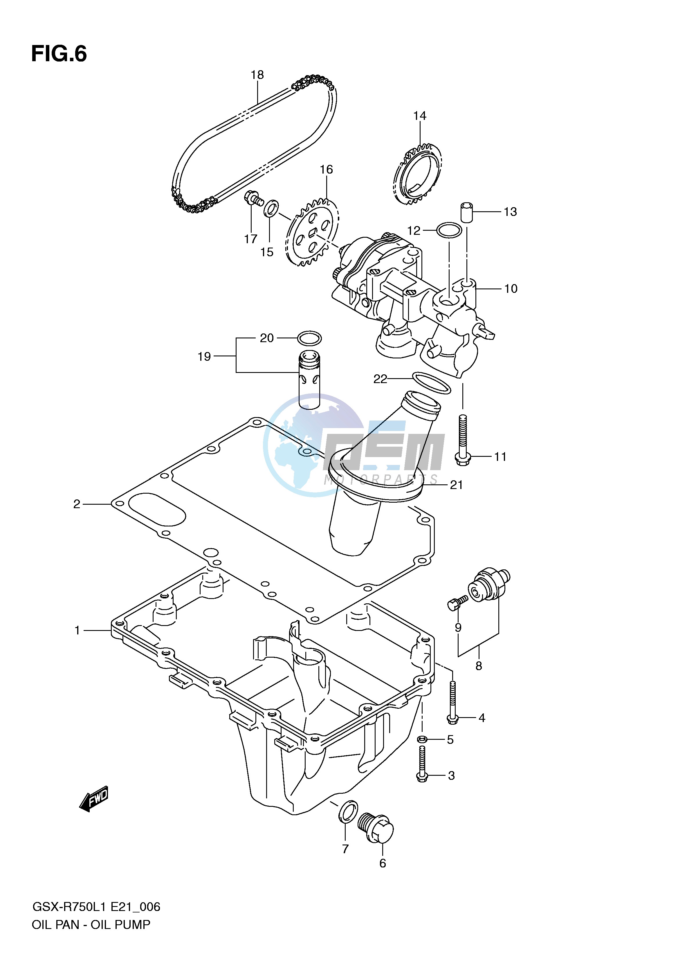 OIL PAN - OIL PUMP