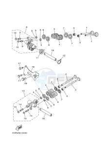 GPD150A GPD150-A NMAX 150 (BV41) drawing VALVE