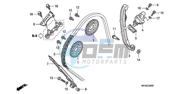 CAM CHAIN/TENSIONER