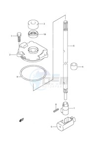 DF 140A drawing Clutch Rod