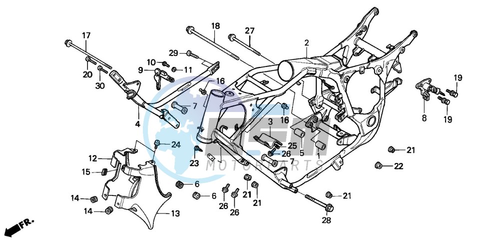 FRAME BODY (VT1100C)