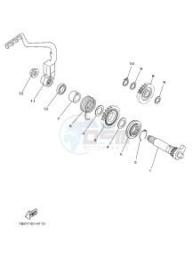 TT-R125 TT-R125LWE (2PT3) drawing STARTER