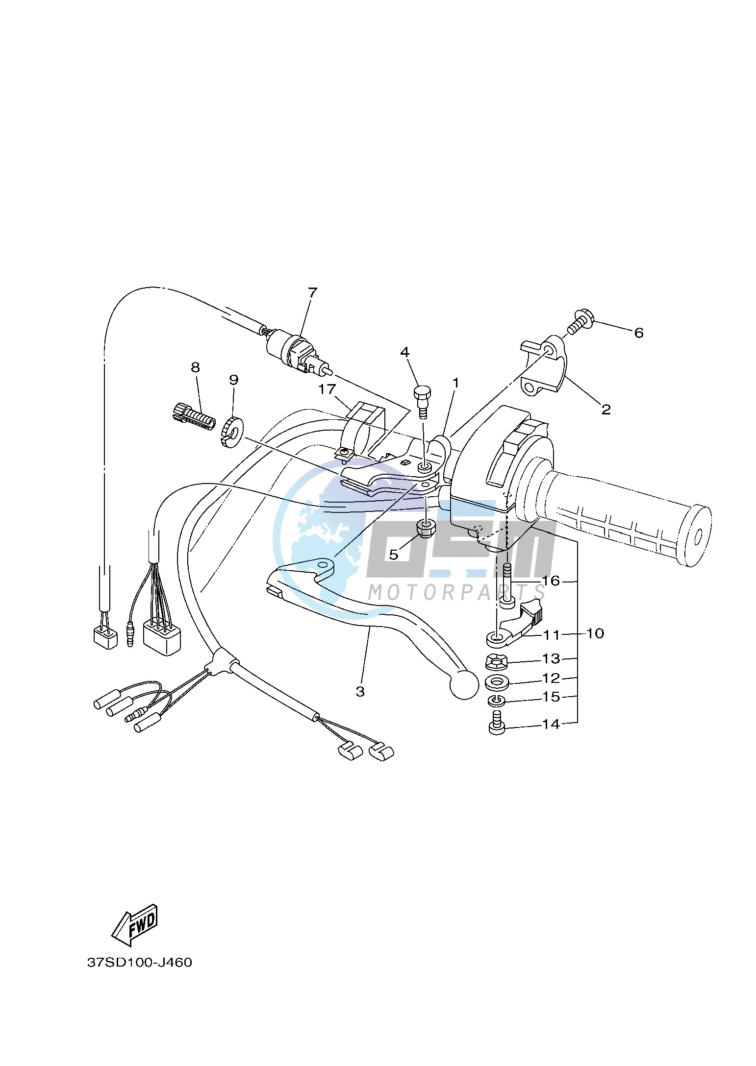 HANDLE SWITCH & LEVER