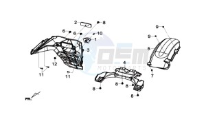 JOYMAX 125 I ABS drawing TAIL LIGHT - LICENSE PLATE