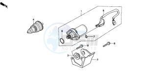 PK50M drawing STARTING MOTOR