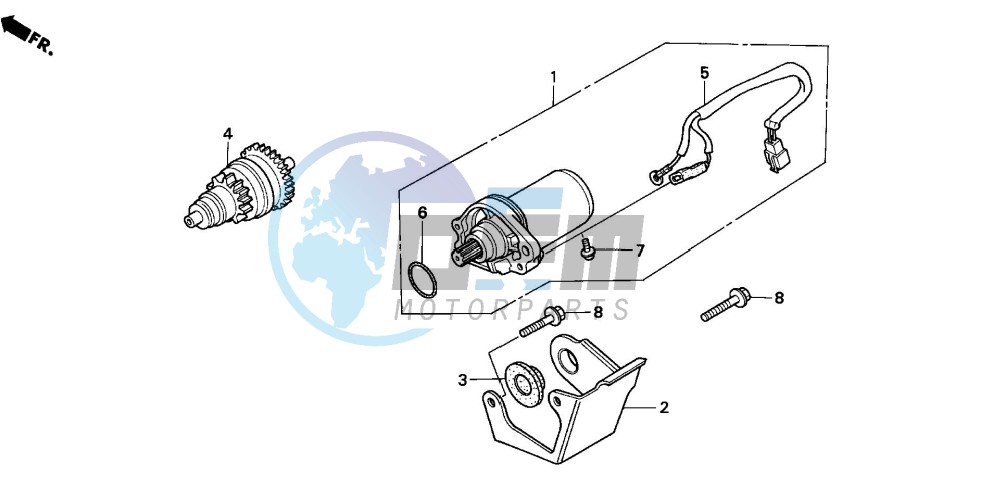 STARTING MOTOR