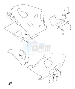 GSX-R600 (E2) drawing INSTALLATION PARTS