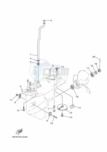 F30LA-2018 drawing LOWER-CASING-x-DRIVE-2