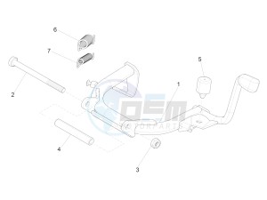 Primavera 125 4T 3V iGET ABS (EMEA) drawing Stand/s