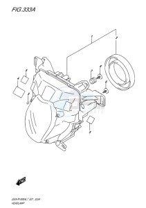 GSX-R1000 EU drawing HEADLAMP