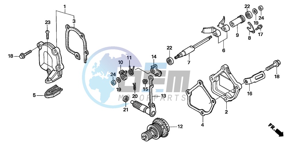 FLAP VALVE (CR125R5-7)