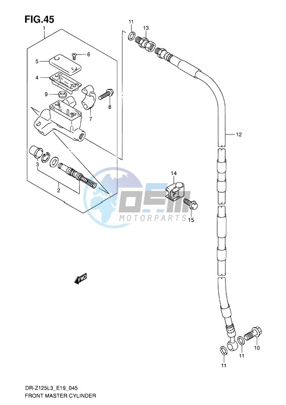 FRONT MASTER CYLINDER