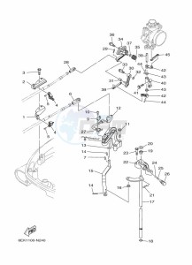 F115BETX drawing THROTTLE-CONTROL