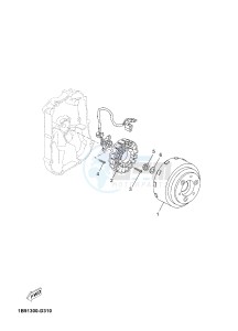 YP125RA EVOLIS 125 ABS (BL22 BL22) drawing GENERATOR