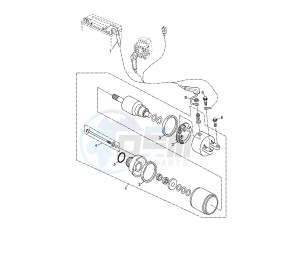 YP R X-MAX ABS 250 drawing STARTING MOTOR