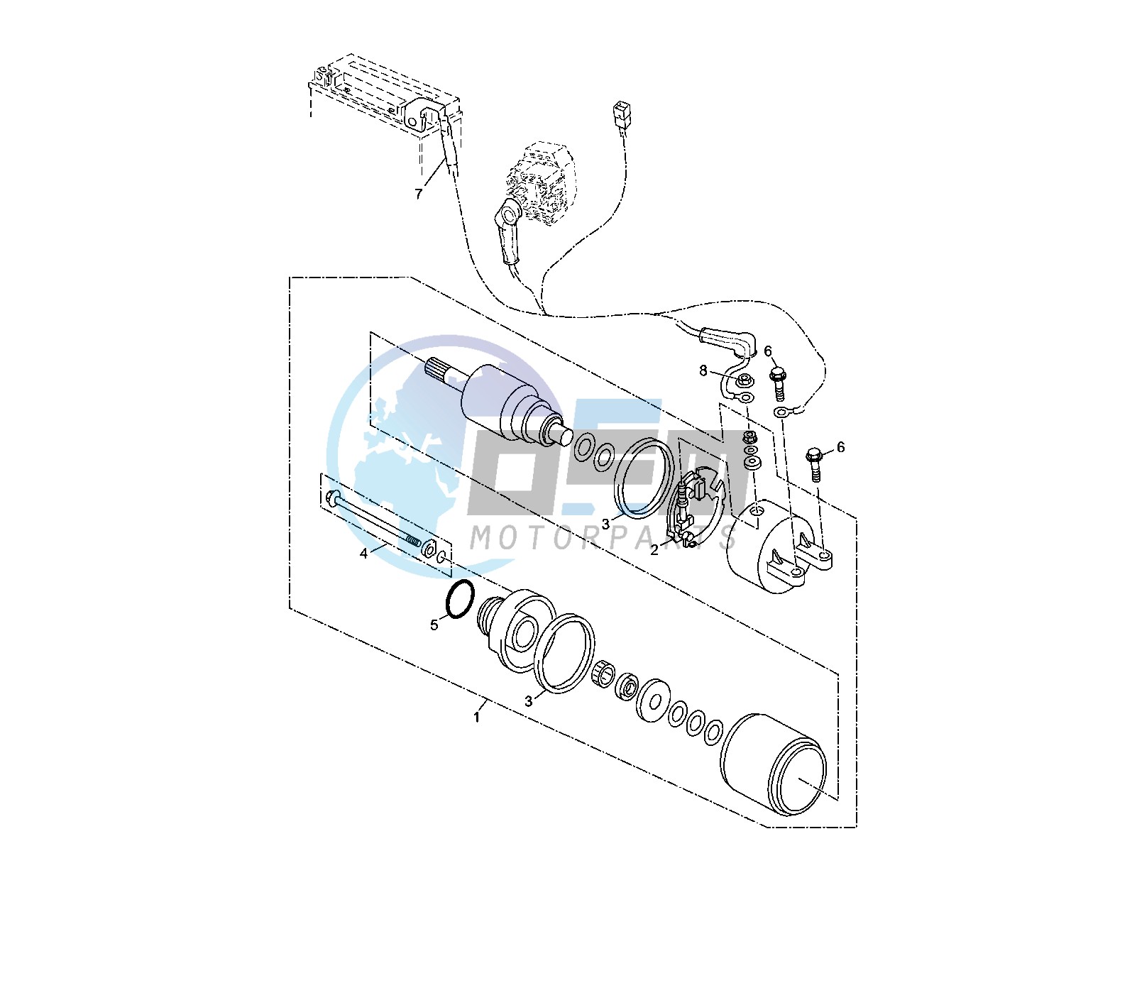 STARTING MOTOR