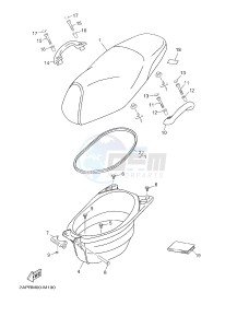 YN50 NEO'S (2APF 2APF 2APF) drawing SEAT