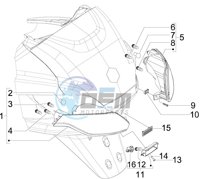 Tail light - Turn signal lamps