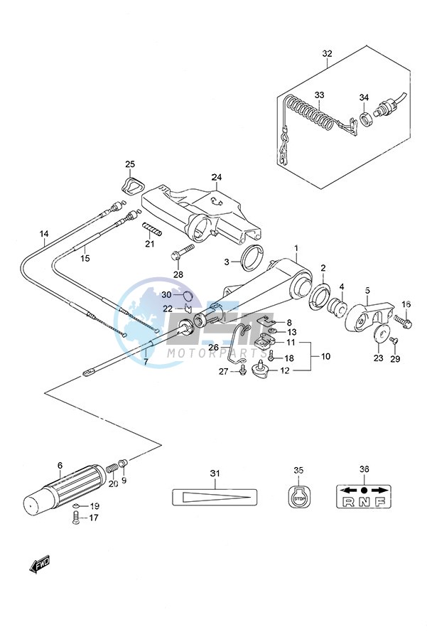 Tiller Handle