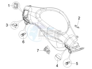 Fly 50 2t drawing Selectors - Switches - Buttons