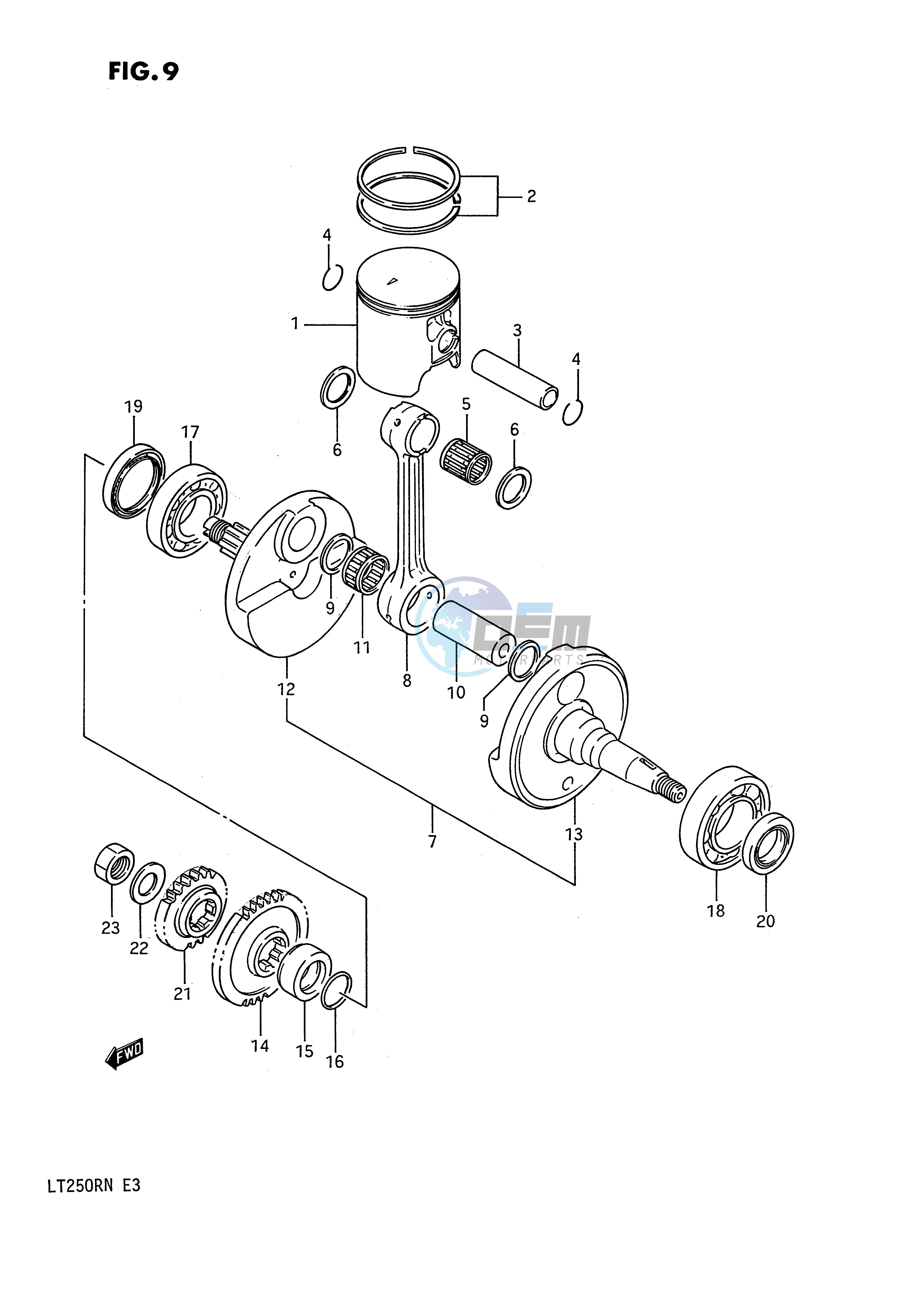 CRANKSHAFT (MODEL H)